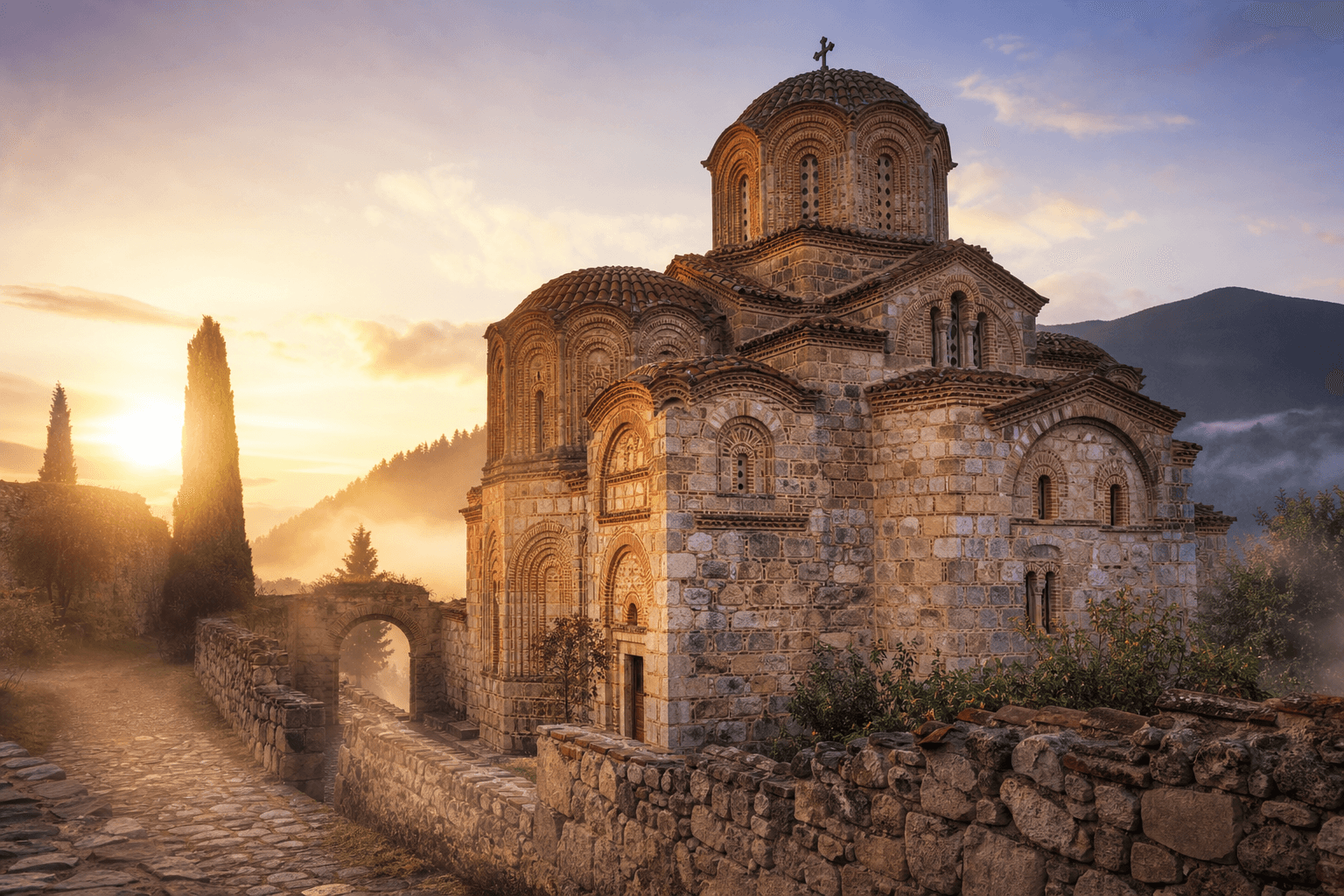 Altın ışıklı eski taş kilise — büyü bozan hoca Medyum Armağan